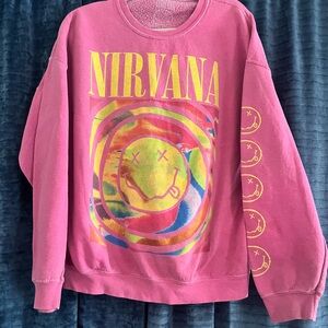 Urban Outfitters Pink Nirvana Sweater